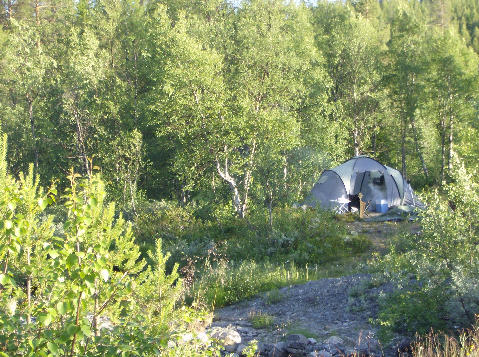 Bushcraft läger